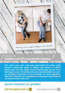 MarriageCourse advertentie